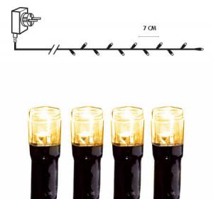 SERIE LED Ljusslinga 25,2m 360LED IP44 Extra varmvit Svart