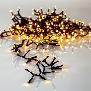 GOLDEN WARM WHITE Ljusslinga 24m 1200LED Extra varmvit/Svart IP44