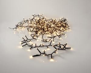 SHINY WARMWHITE Ljusslinga 11m 540LED Varmvit/Svart IP44