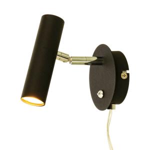 ARTIC Vägglampa 16,5cm Svart/Stål