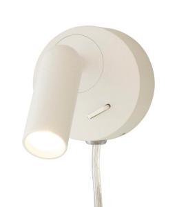 FENJA Vägglampa 7,5cm Vit