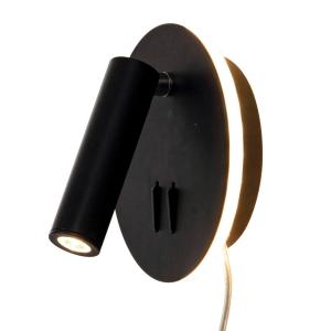 ACE Väggspot 14cm Svart