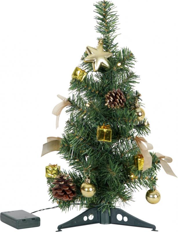 Gran Decorage Dekorationsträd 45cm Guld
