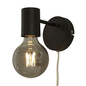 STRICT Vägglampa 13,5cm Svart