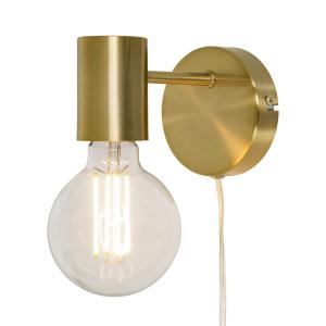 STRICT Vägglampa 13,5cm Matt Mässing