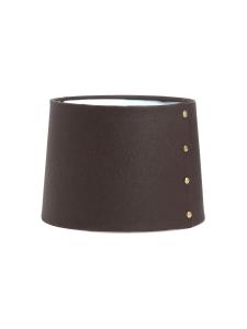 JANE Lampskärm 20/17cm Brun Läderlook