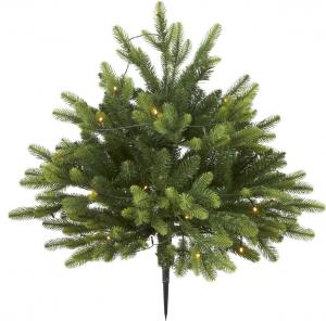 BUSK Dekorationsgran Batteri 40LED 75cm Grön IP44
