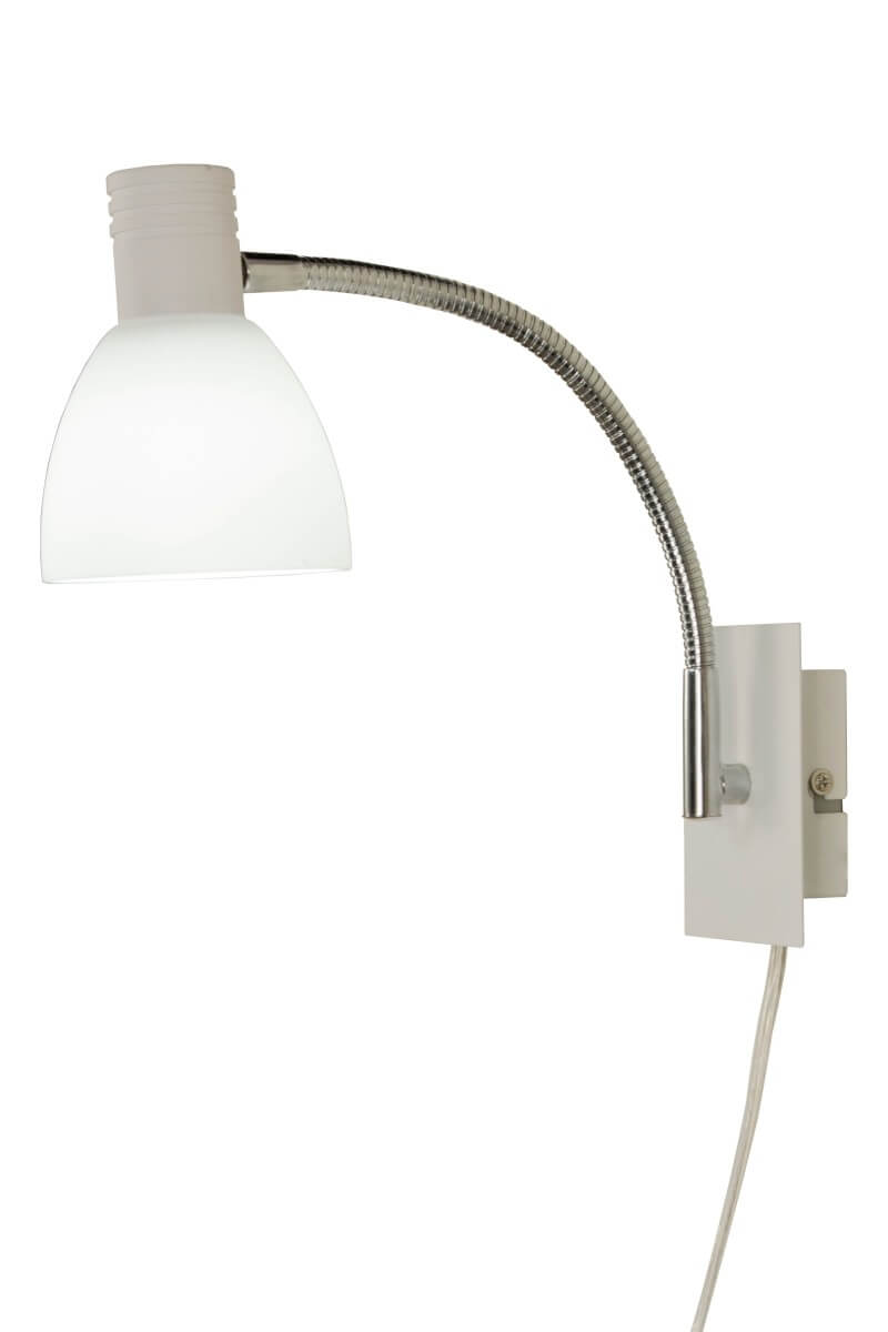 DEKA Vägglampa 28cm Vit