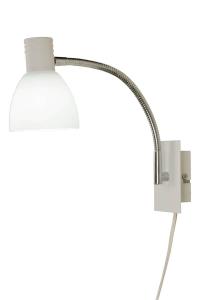 DEKA Vägglampa 28cm Vit