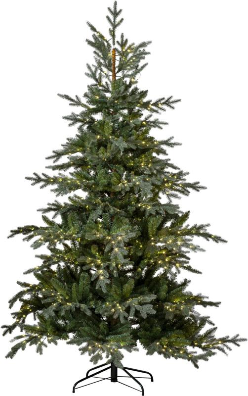 BREKSTAD Julgran 210cm 800LED Varmvit/Grön IP44