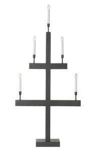 STORM Träljusstake 118cm Grå