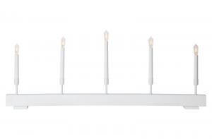 STORM RAK Träljusstake 89cm Vit