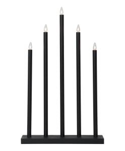HOLY Ljusstake 64cm Svart
