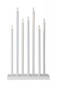 HOLY Träljusstake Set 66cm Vit