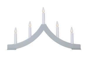 PAGOD Ljusstake 5L 27cm Grå