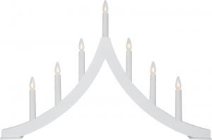 PAGOD Ljusstake 7L 40cm Vit