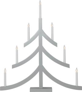 PAGOD Ljusstake 7L 79cm Grå