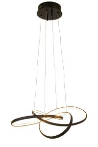 NEBULOSA Takpendel Dimbar 63cm Svart