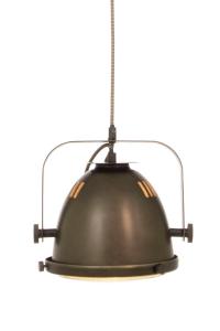 ALASKA Taklampa 26cm Järngrå