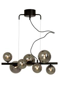 MOLEKYL Taklampa 58cm Svart/Rökgrå