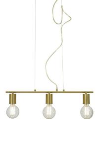 STRICT Taklampa Rak 64cm Matt Mässing