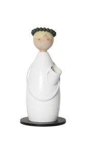 LUCIA CLASSIC Ljusstake 1L 24cm Vit