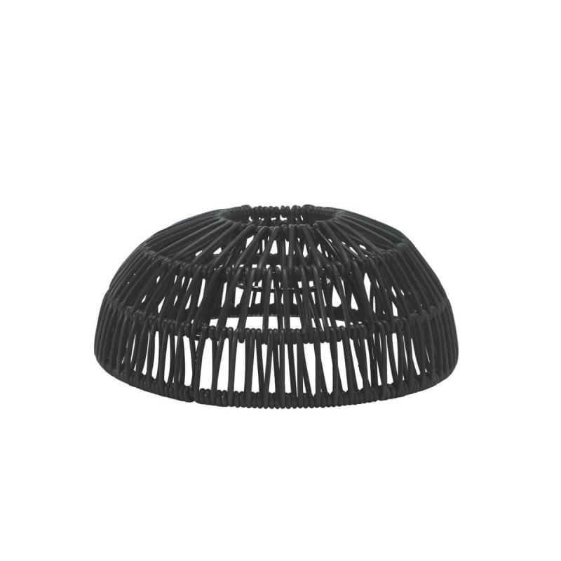 HUE Utomhusskärm 20cm Svart Rotting