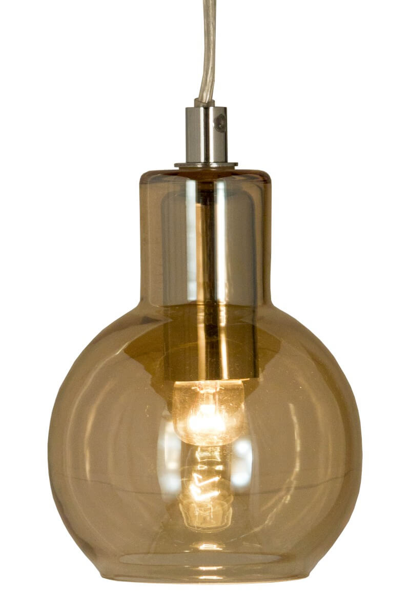 LEAH Fönsterlampa 13cm Amber