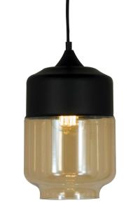 MITTE Takpendel 18cm Svart/Amber