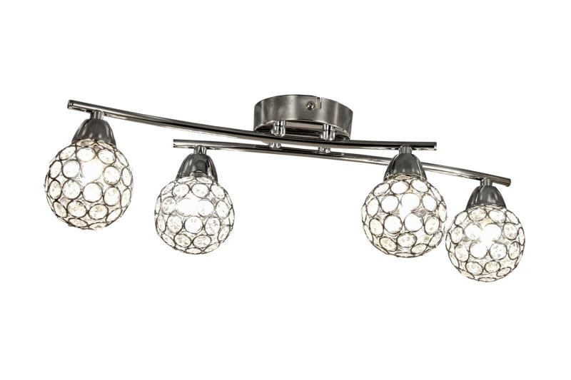 ANDROMEDA Plafond 4:a 50cm Krom