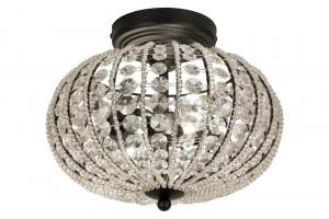 EDDA Plafond 29,5cm Svart/Klar