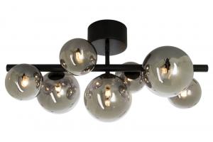 MOLEKYL Plafond 58cm Svart/Rökgrå