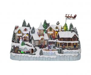 LARGEVILLE Panorama Stugby 55cm Flerfärgad