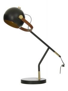BOW Bordslampa 54cm Svart/Matt Mässing