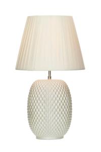 CORNELIA Bordslampa 42cm PärlemorVit