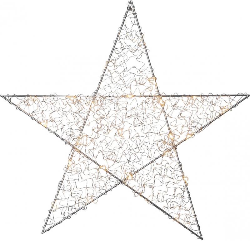Stjärna Loop 47 cm Silver
