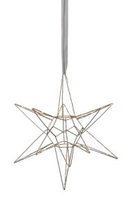 LIZZY Stjärna 47cm 60LED Silver