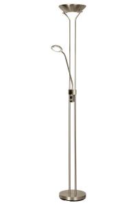 NICE Golvlampa Uplight Dimbar 179cm Stål