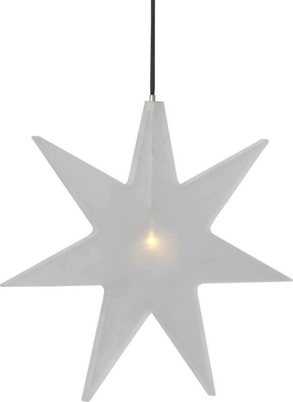 KARLA Stjärna 33cm LED Frostad