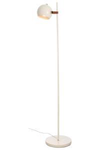 BOW Golvlampa 1L 147,5cm Vit/Brun/Silver