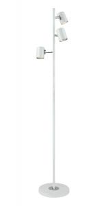 BALDER Golvlampa 3L 135cm Vit/Krom
