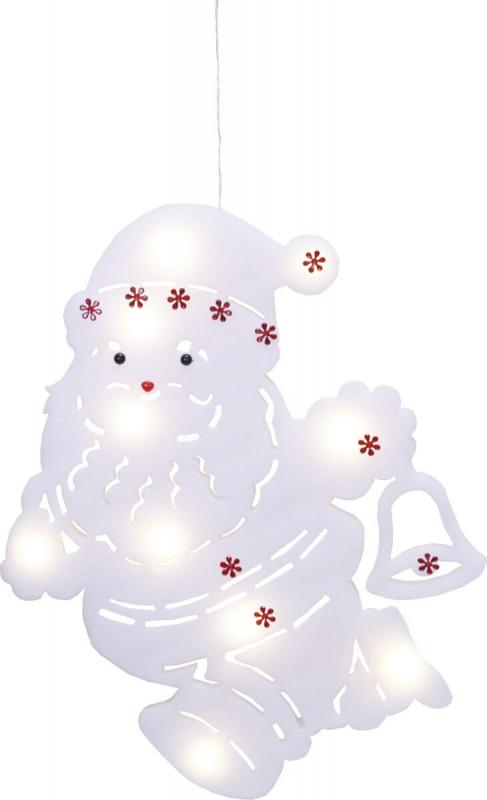 FOAMY Siluett Tomte 41cm 10LED
