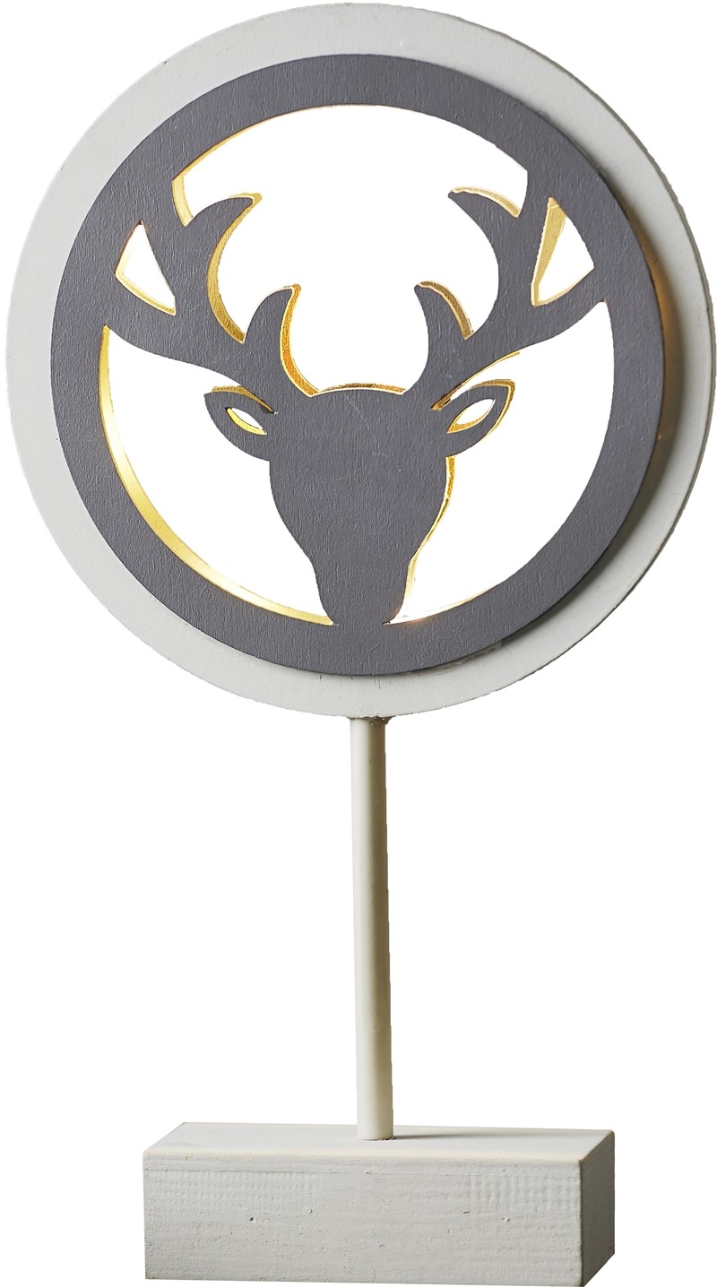 Woodworks Borddekoration Vit