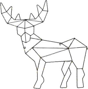 CUPID Ren 59LED 49cm Svart