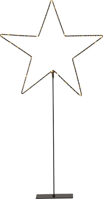 MIRA Stjärna på fot 65cm 40LED Svart