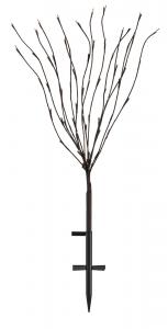 HAMAR Dekoration Träd 100cm 70L LED Brun