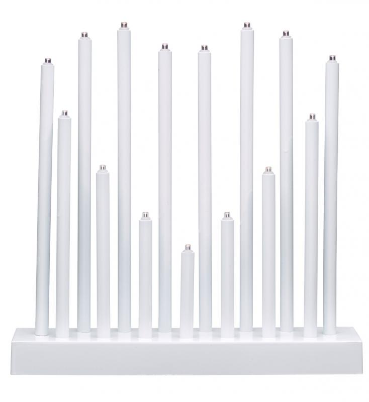 ROMANS Ljusstake 15L LED Vit