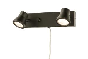 Pluto Väggspot LED 23cm Svart