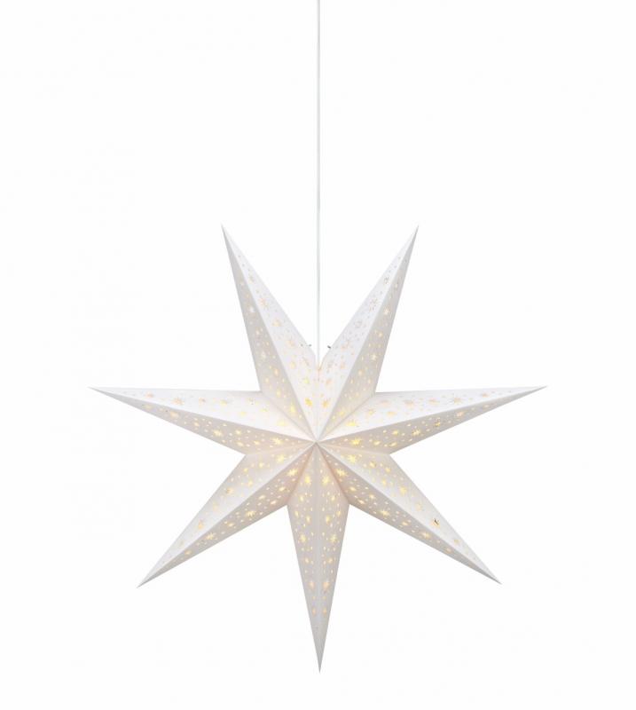 NANNA Pendel Stjärna Vit