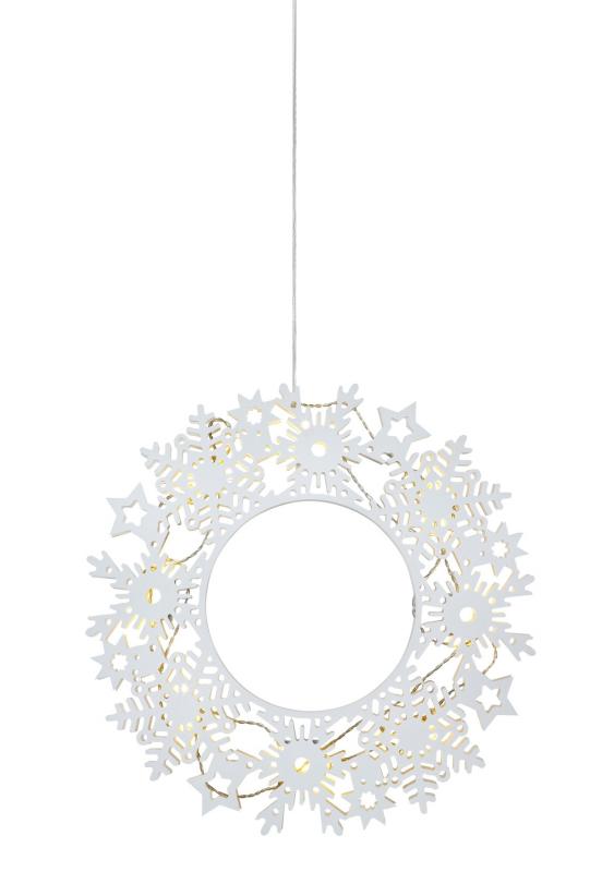 PRINCE Hängande dekoration Ring 35 cm vit